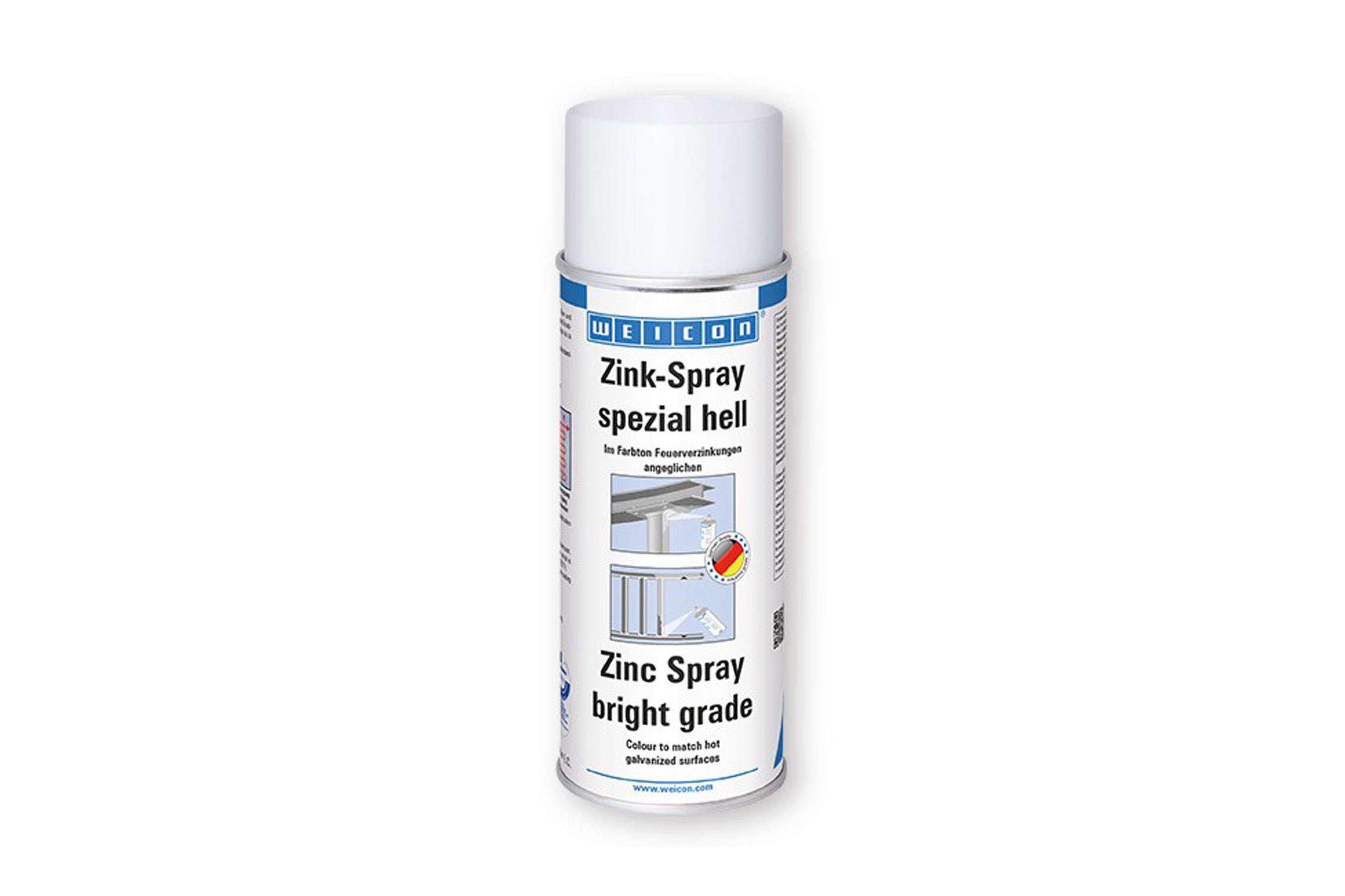 Zinc-Spray 400 ml, silvery