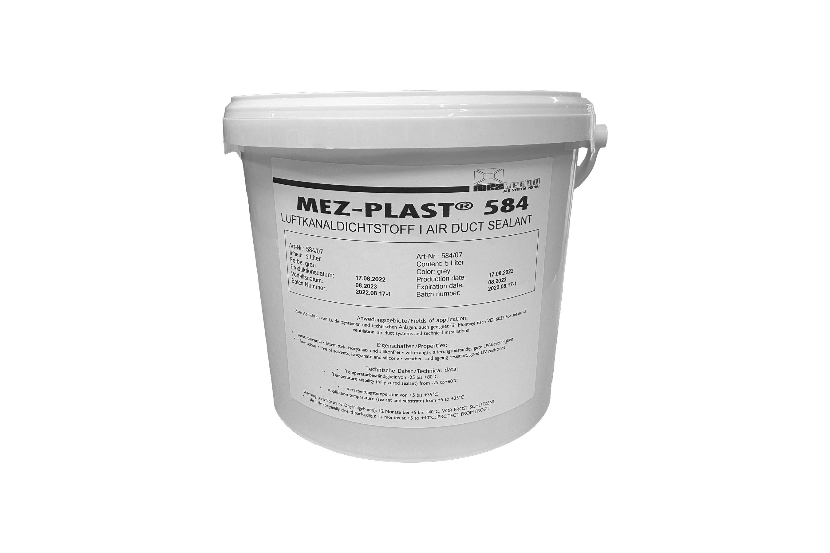 MEZ-PLAST 584 - 7 kg bucket
