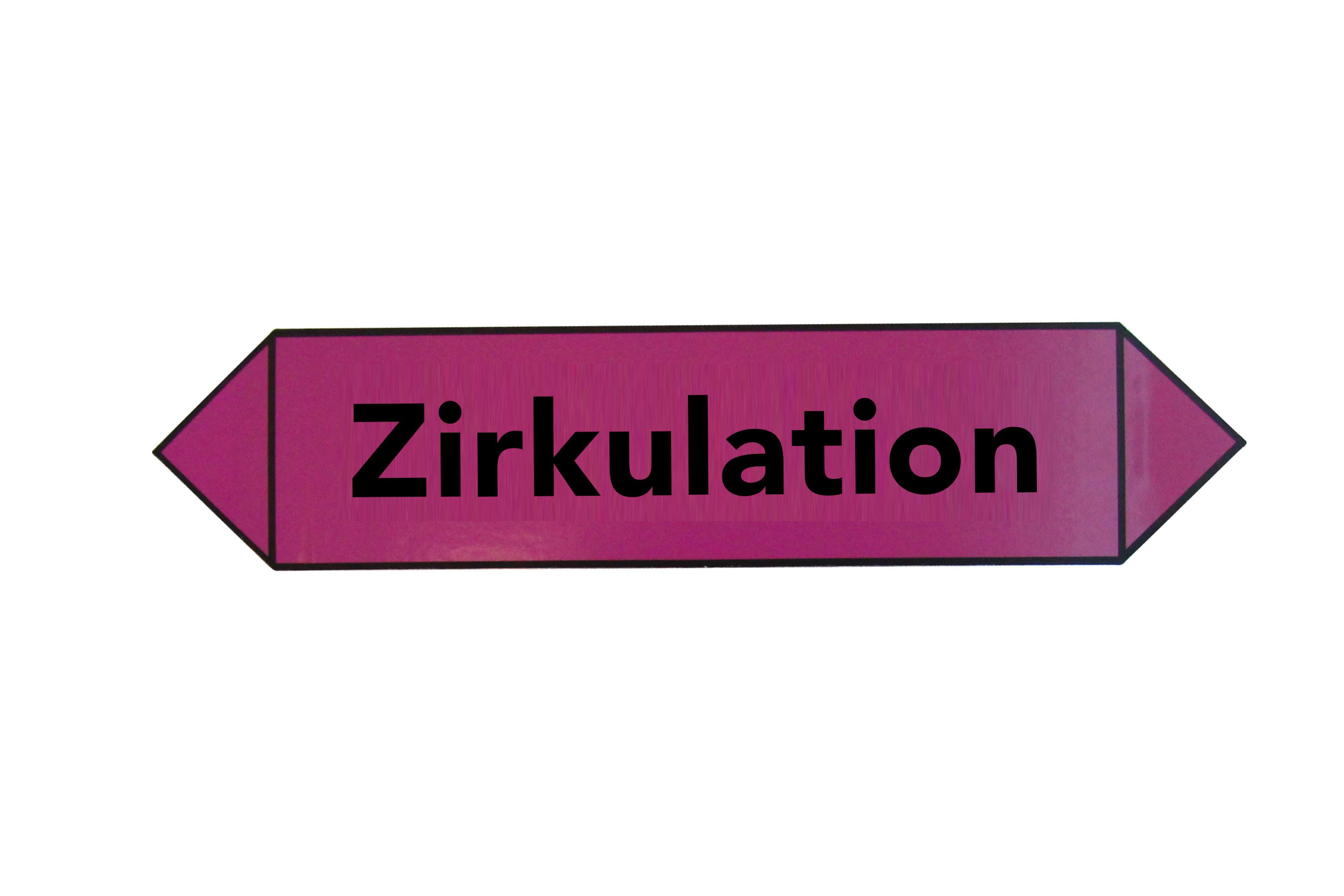MEZ-STICKER - Zirkulation viol